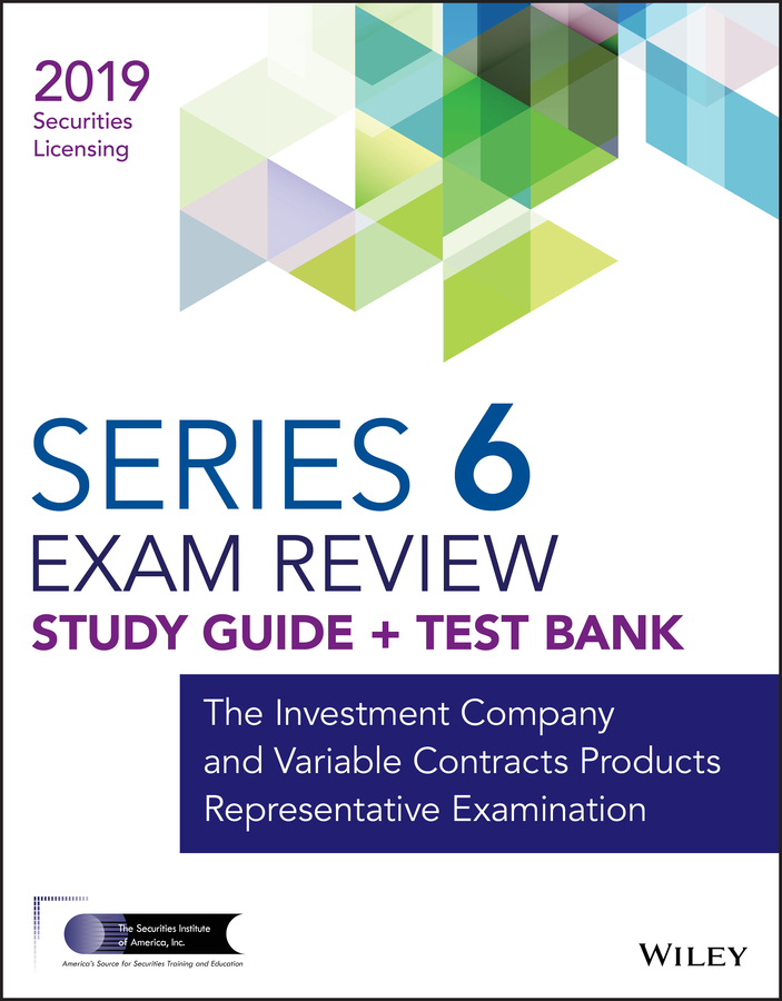 Wiley FINRA Series 6 Exam Review 2019