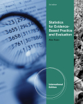 Statistics for evidence-based practice and evaluation