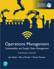 Operations Management: Sustainability and Supply Chain Management