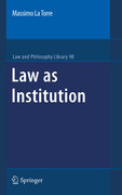 Law as institution