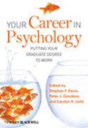 Your career in psychology: putting your graduate degree to work