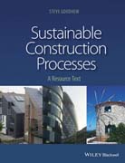 Sustainable Construction Processes: a resource text