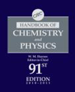 CRC handbook of chemistry and physics