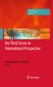 Policy initiatives towards the third sector in international perspective