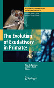 The evolution of exudativory in primates