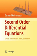 Second order differential equations: special functions and their classification