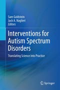 Interventions for Autism Spectrum Disorders