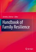 Handbook of Family Resilience