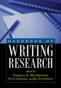 Handbook of writing research