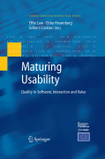 Maturing usability: quality in software, interaction and value