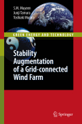 Stability augmentation of a grid-connected wind farm