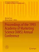 Proceedings of the 1993 Academy of Marketing Science (AMS) Annual Conference