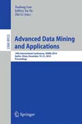 Advanced Data Mining and Applications