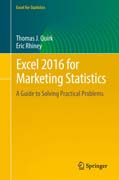 Excel 2016 for Marketing Statistics