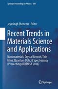 Recent Trends in Materials Science and Applications