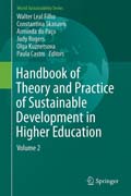 Handbook of Theory and Practice of Sustainable Development in Higher Education