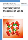 Thermodynamic properties of solids: experiment and modeling