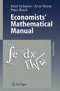 Economists' mathematical manual