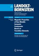 Landolt-Börstein : numerical data and functional relationshipps: actinide monopnictides and monochalcogenides : actinide monochalcogenides