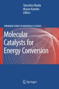 Molecular catalysts for energy conversion