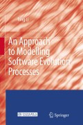 An approach to modelling software evolution processes