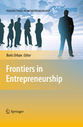 Frontiers in Entrepreneurship