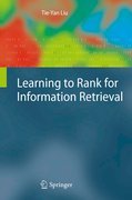 Learning to rank for information retrieval