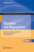 Education and management: International Symposium, ISAEBD 2011, Dalian, China, August 6-7, 2011, Proceedings, part III