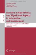 Frontiers in Algorithmics and Algorithmic Aspects in Information and Management