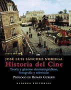 Historia del cine: Teoría y géneros cinematográficos, fotografía y televisión