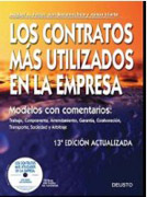 Los contratos más utilizados en la empresa: modelos con comentario