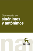 Diccionario de sinónimos y antónimos