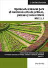 Operaciones básicas para el mantenimiento de jardines, parques y zonas verdes