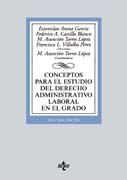 Conceptos para el estudio del derecho administrativo laboral en el grado