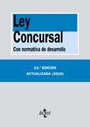 Ley Concursal: Con normativa de desarrollo