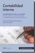 Contabilidad interna (contabilidad de costes y de gestión): cálculo, análisis y control de costes y resultados para la toma de decisiones