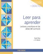 Leer para aprender: Lectura y escritura en las áreas del currículo