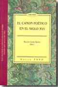 El canon poético en el siglo XVI