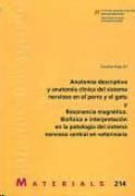 Anatomía descriptiva y anatomía clínica del sistema nervioso en el perro y el gato y resonancia magnética: biofísica e interpretación en la patología del sistema nervioso central en veterinaria