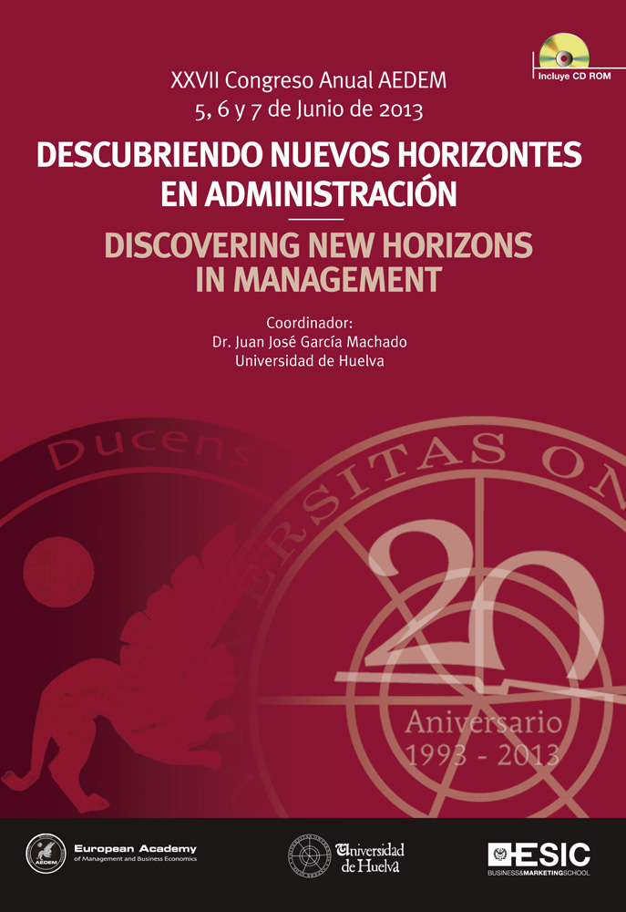 Descubriendo nuevos horizontes en Administración. XXVII Congreso Anual AEDEM