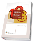 El artículo 108 de la Ley del Mercado de Valores: transmisión de sociedades de inmuebles