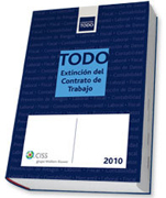 Todo extinción de contratos de trabajo 2010