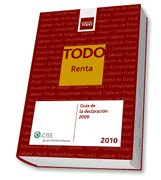 Todo renta 2010: guía de la declaración 2008