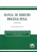 Manual de derecho procesal penal