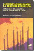 Las sublevaciones contra la Segunda República: la Sanjurjada, Octubre de 1934, Julio de 1936 y el Golpe de Casado