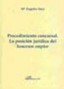 Procedimiento concursal. La posición jurídica del bonorum emptor