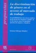 La discriminación de género en el acceso al mercado de trabajo