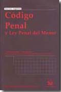 Código penal y ley penal del menor