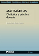 Didáctica de las matemáticas