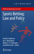 Sports betting: law and policy